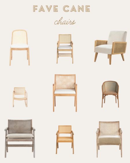 Check out my favorite cane accent chairs! 

#LTKFind #LTKhome