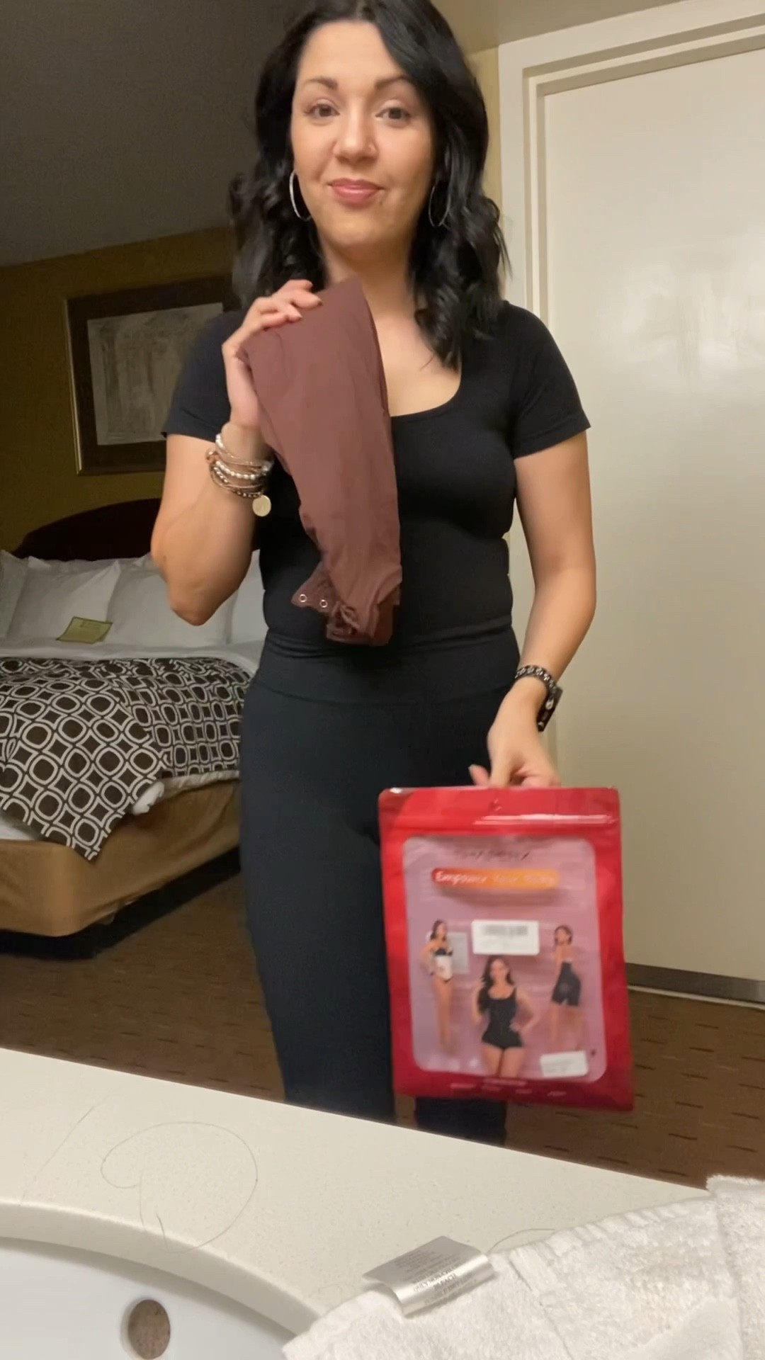 GRWM: Casual Date-night Outfit! What I I wore for a casual Italian dinner with my hubby. This bodysuit is a must-have. Size down. I’m typically a S/M wearing a Xsmall. 
It’s medium/high stretch. Thank you for shopping with me. Blessings! 

#LTKcurves #LTKstyletip #LTKFind