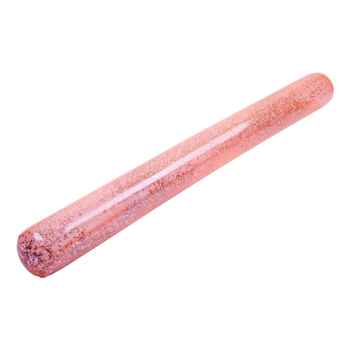 Neon Coral Glitter Pool Noodle | Ellie and Piper