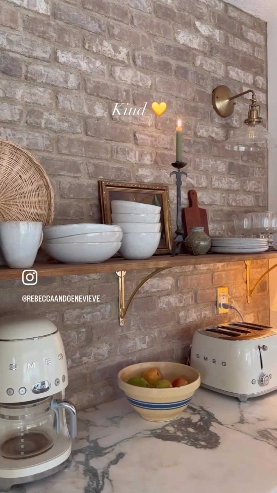 Kitchen shelf styling inspo 💕 I added a few vintage pieces I curated last week, but I'm linking a few similar options for you. 
-
Kitchen shelf 
Kitchen decor
Home decor
Candle holder

#LTKstyletip #LTKhome #LTKSeasonal