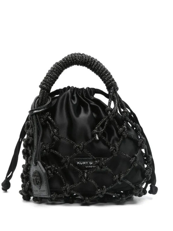small macram\u00e9 tote bag | Farfetch Global
