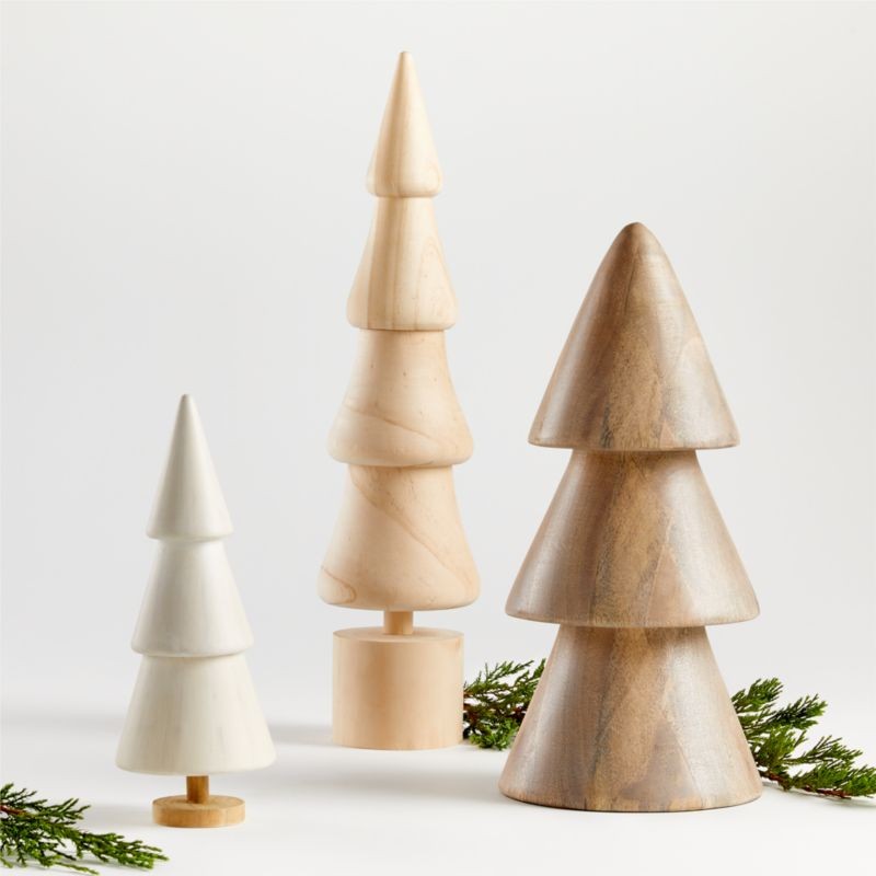 Wooden Trees | Crate and Barrel | Crate & Barrel