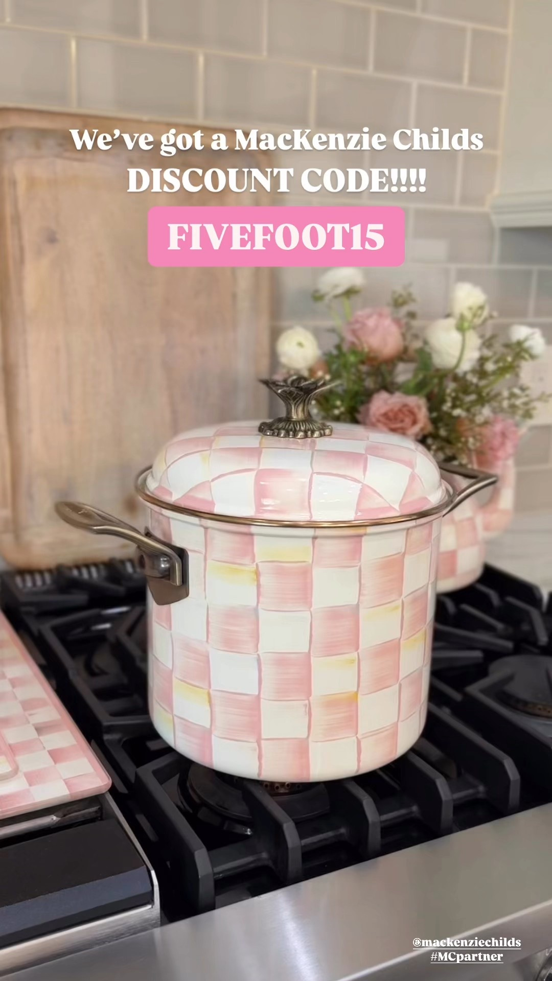 Ahhhh! Only valid for the next 48 hours! We have a Mackenzie Childs discount code FIVEFOOT15 

#LTKParties #LTKHome #LTKSaleAlert