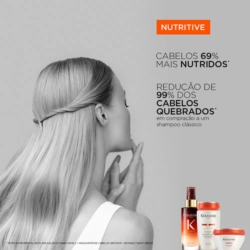 Máscara de Nutrição Kérastase Nutritive Masquintense Fine 200 ml | Amobeleza (BR)