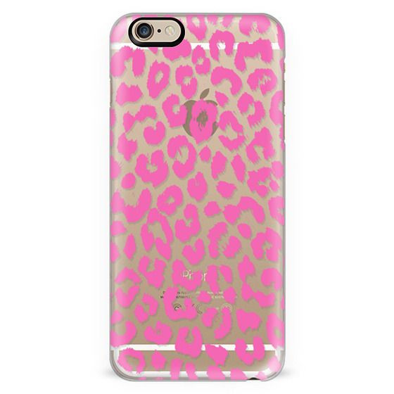 Pink Transparent Leopard Print | Casetify (Global)