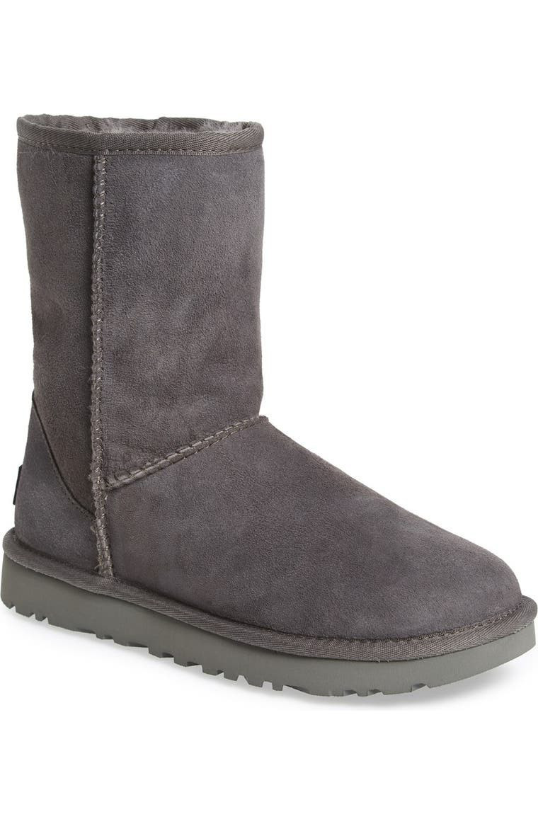Classic II Genuine Shearling Lined Short Boot | Nordstrom
