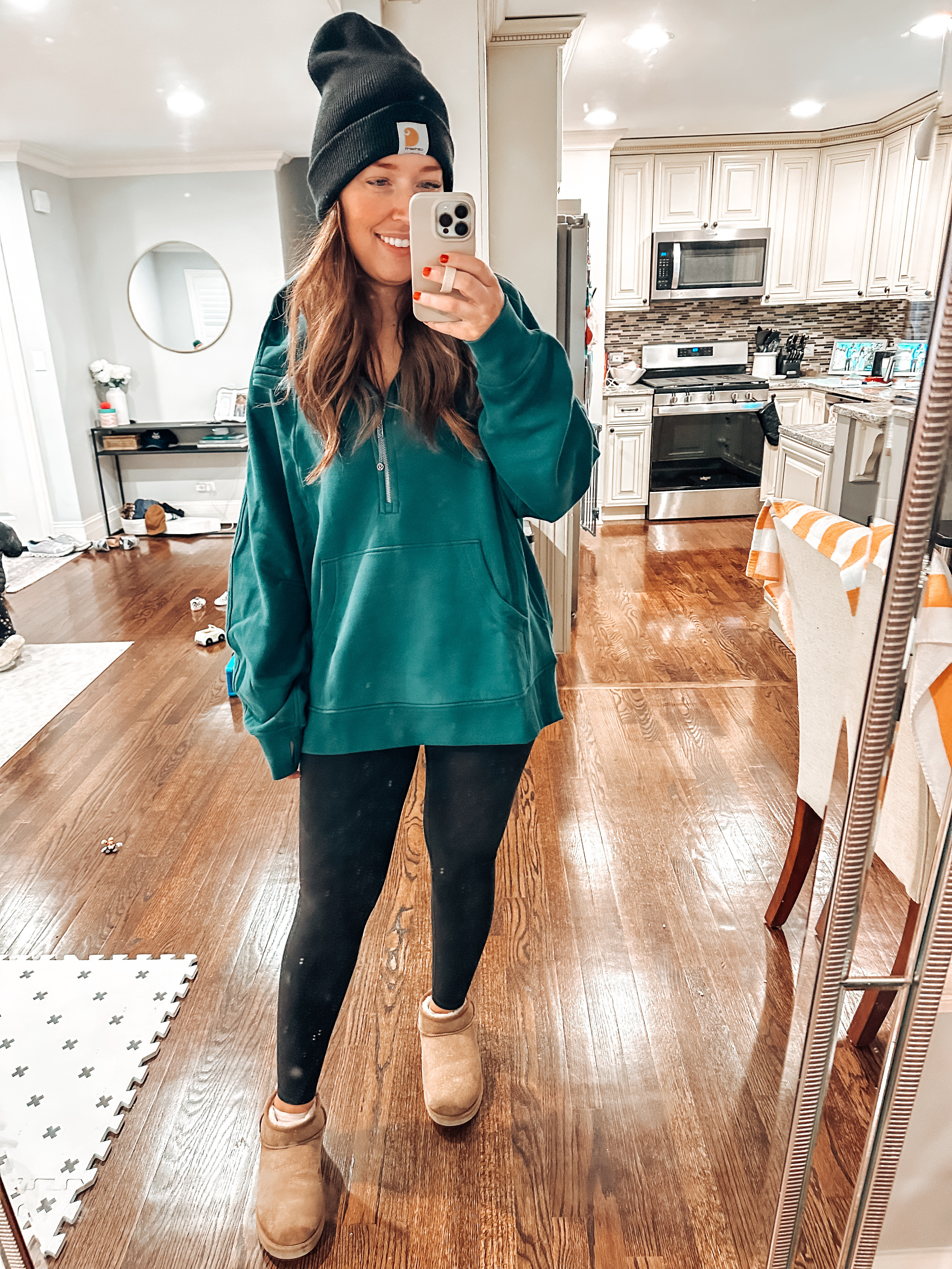 Wearing size xl/xxl in sweater

Winter outfit / loungewear / sweatshirt / lululemon / gift idea / gift guide 

#LTKootd #LTKHoliday #LTKGiftGuide