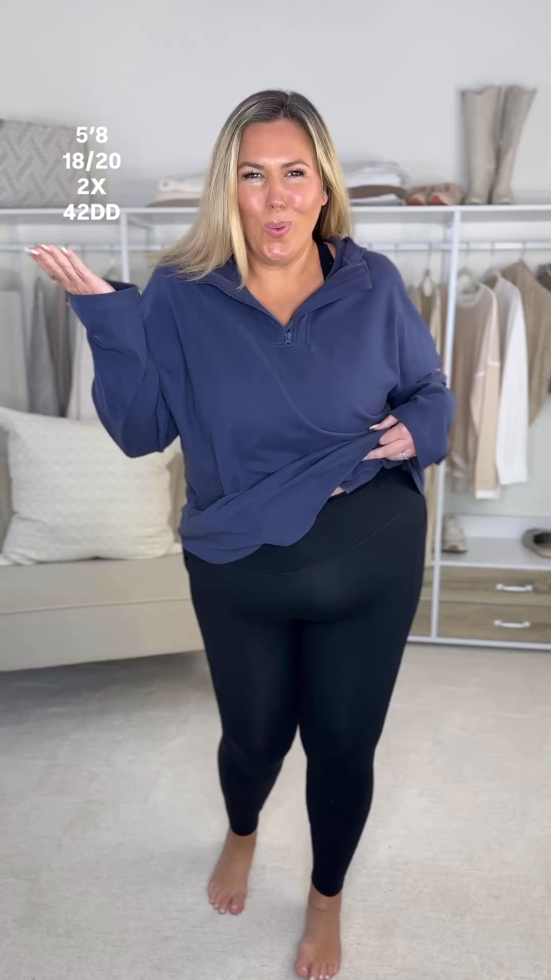 LTK20 expires after 9/26! These new @Spanx fall pieces are SO GOOD OMG !! Wearing a 2X in all except for the slim jogger and jumpsuit are 3x, and I recommend sizing up one! The tunic runs true but I sized up to 3x for length!

#LTKOver40 #LTKPlusSize #LTKMidsize

#LTKSaleAlert #LTKPlusSize #LTKMidsize