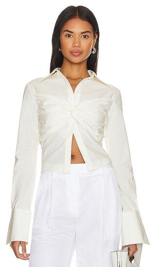 Napolea Shirt in Cream | Revolve Clothing (Global)