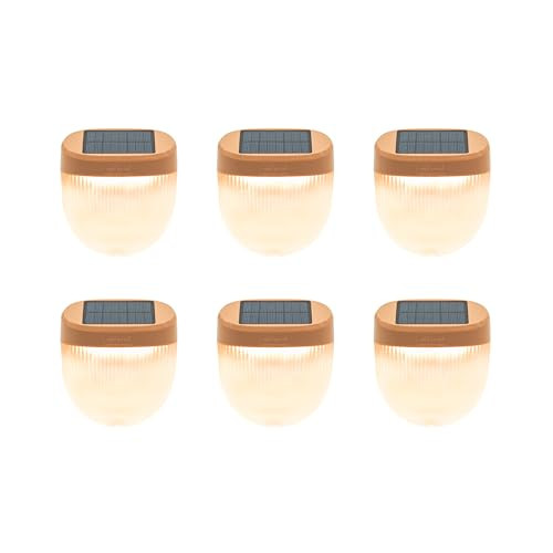 Vego garden Rippled Solar Garden Lights with Auto Sensors Magnetize Securely to Raised Beds, IPX4... | Amazon (US)