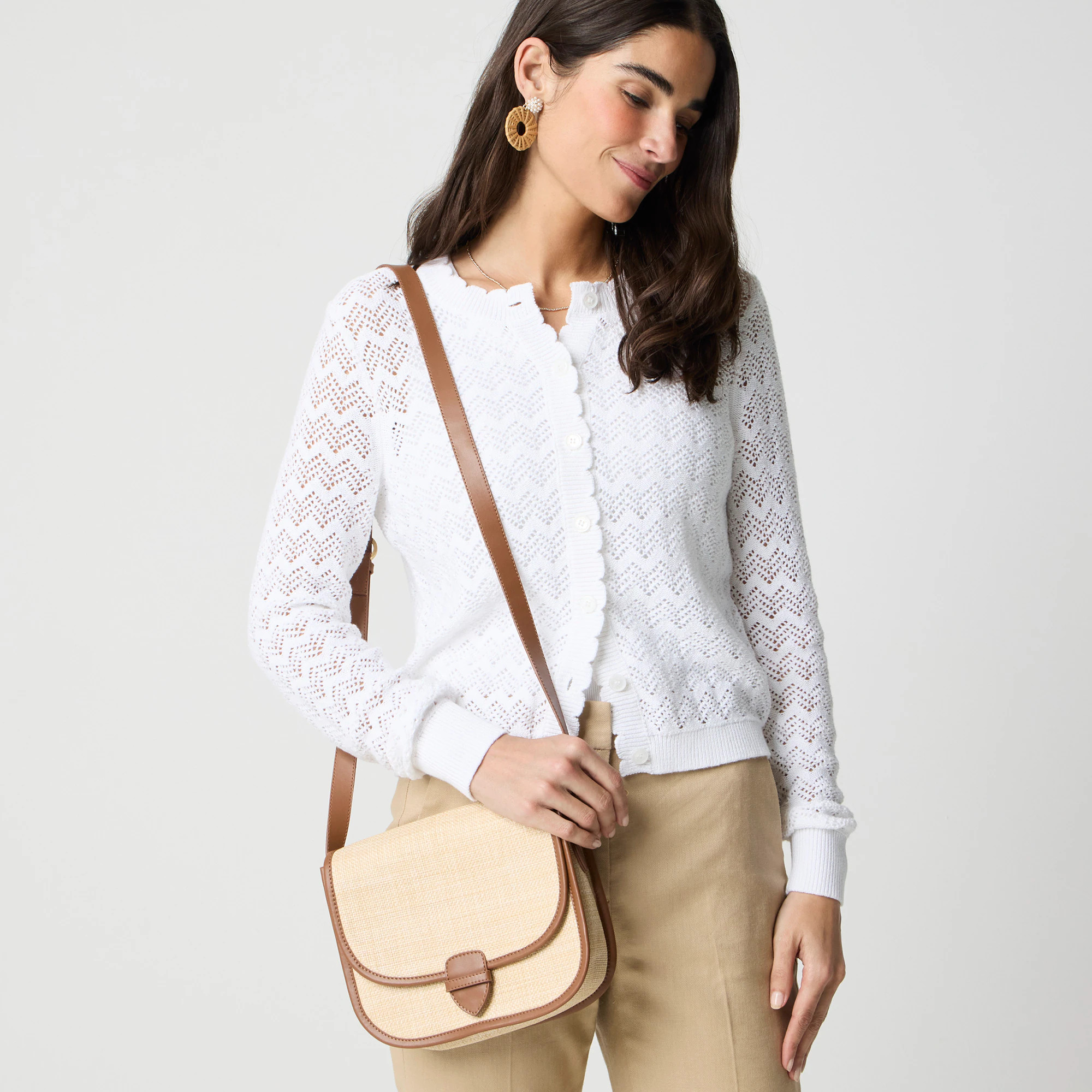 Half moon crossbody bag | J.Crew Factory