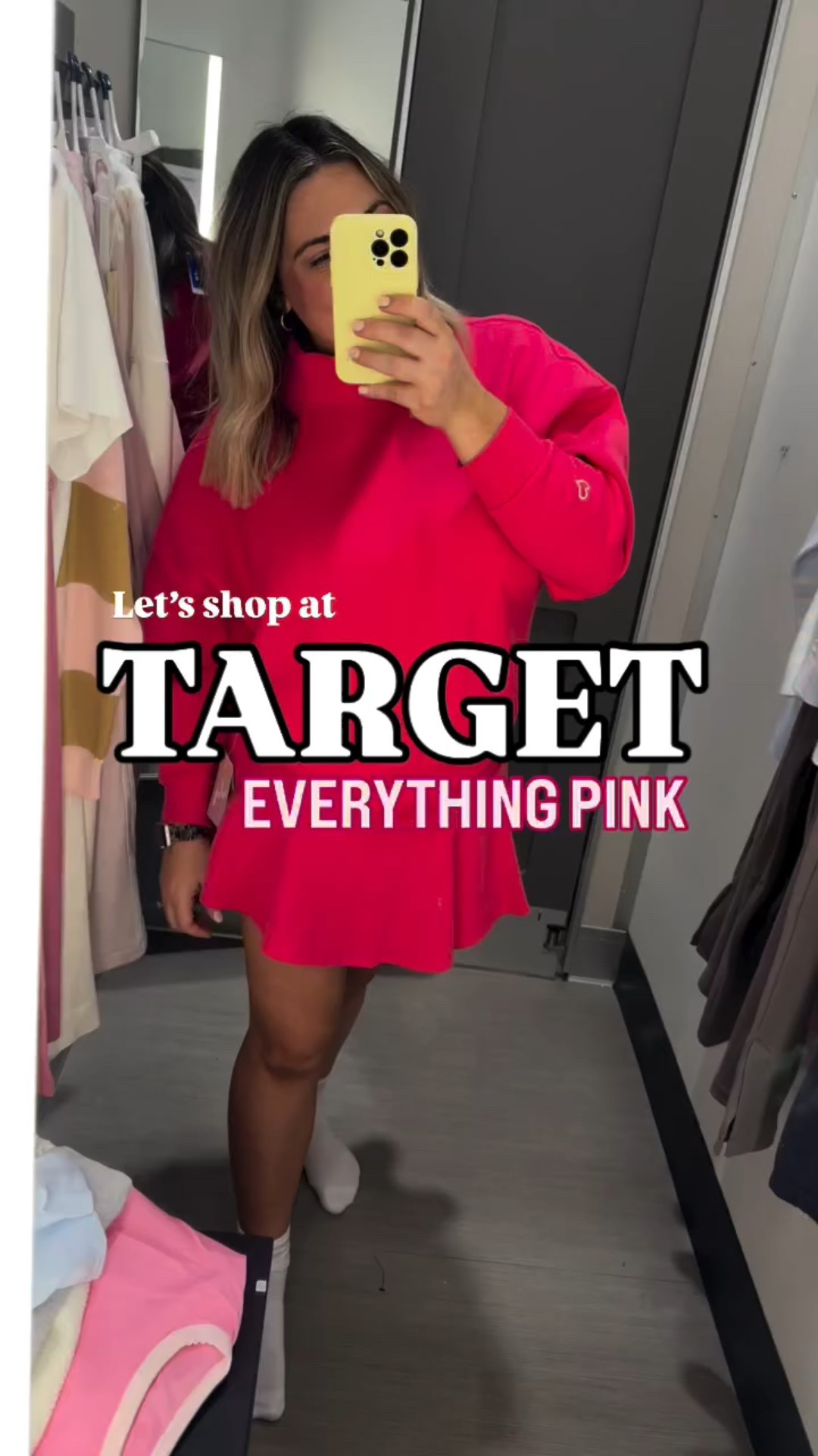 💗🤍🩷This time of year everything feels less grey and cold when you’re in pink! Target is killing it with these new arrivals #targetdoesitagain #targetfinds #momstyle #targetdealfinder  #shopwithme