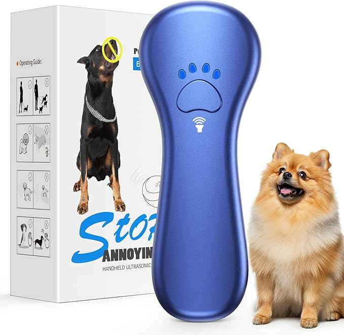 New Anti Barking Device,Dog Barking Control Devices,Rechargeable Ultrasonic Dog Bark Deterrent up... | Amazon (US)