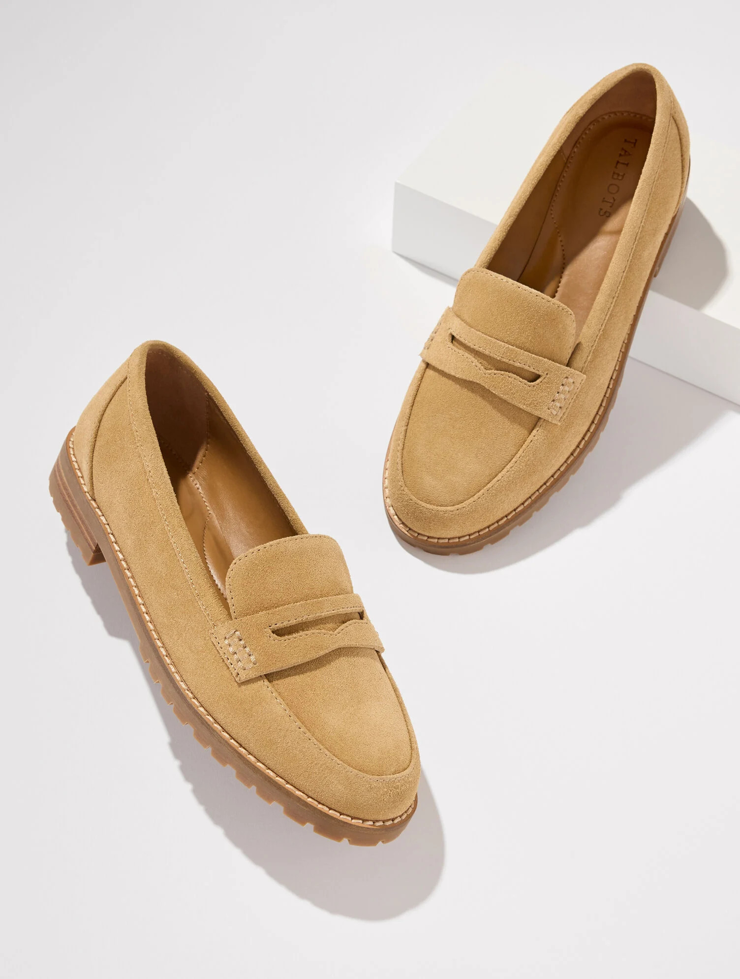 Cassidy Suede Loafers | Talbots