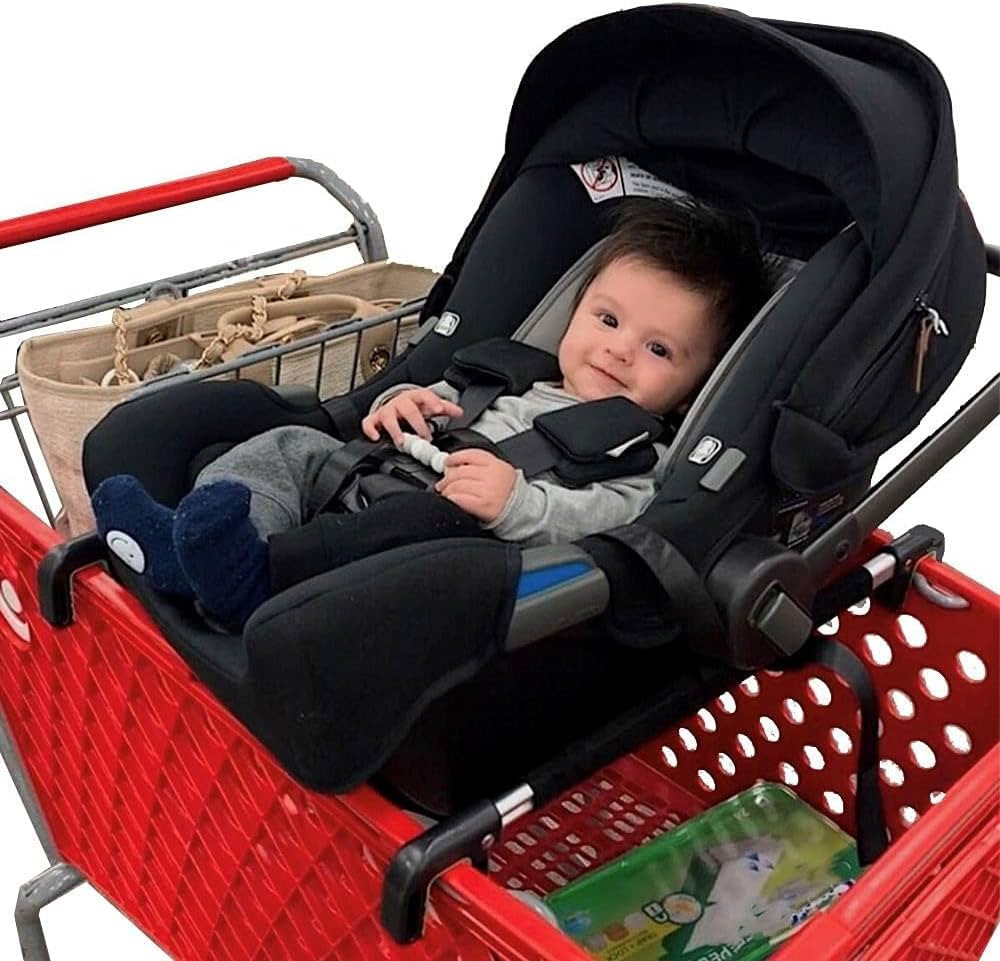 Car Seat Carrier for Shopping Carts, Allows Babies, Newborns, Infants and Toddlers to Stay Snug o... | Amazon (US)