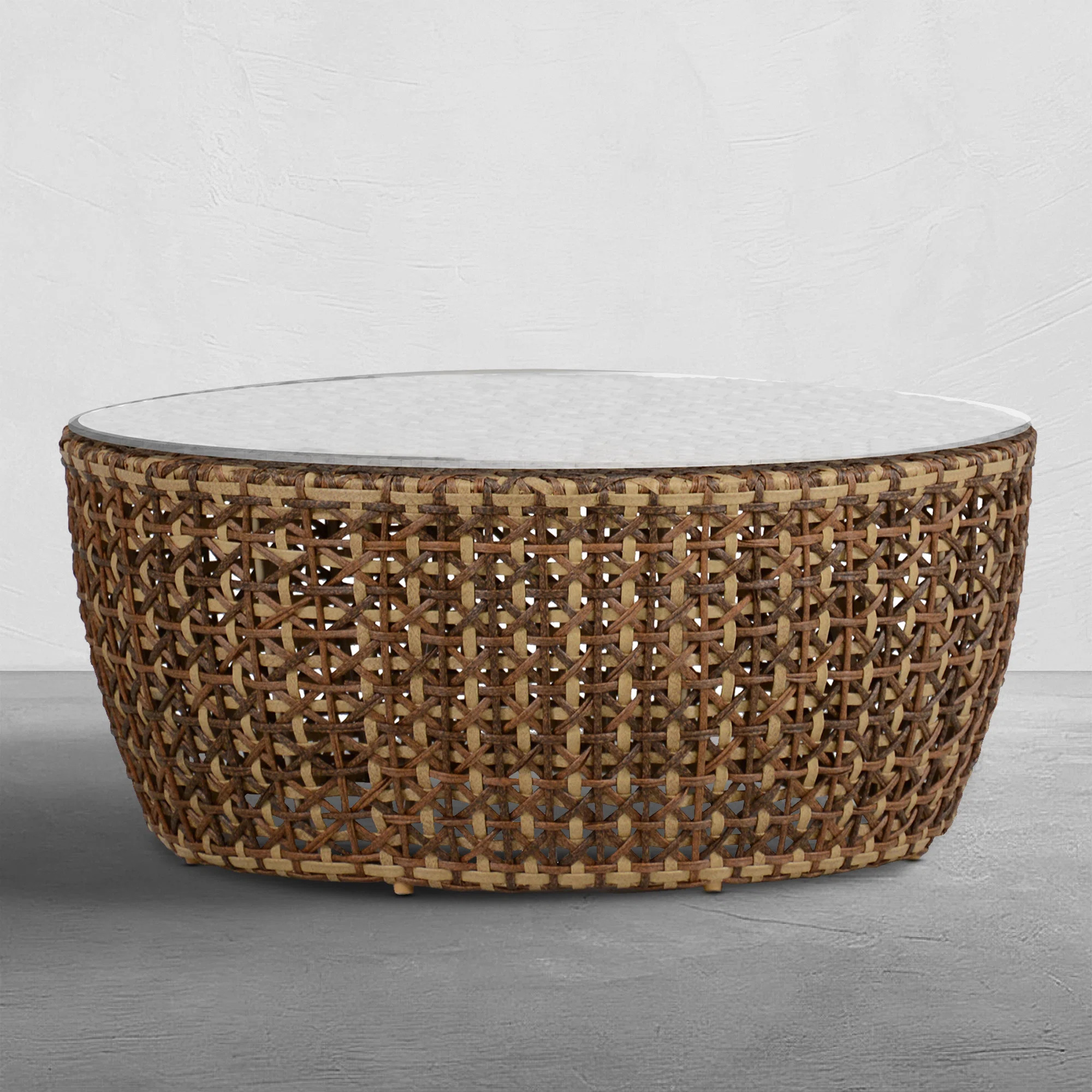 Largo Woven Coffee Table - Ago ResinBySummer Classics4.8Rated 4.8 out of 5 stars.4 Reviews | Wayfair North America
