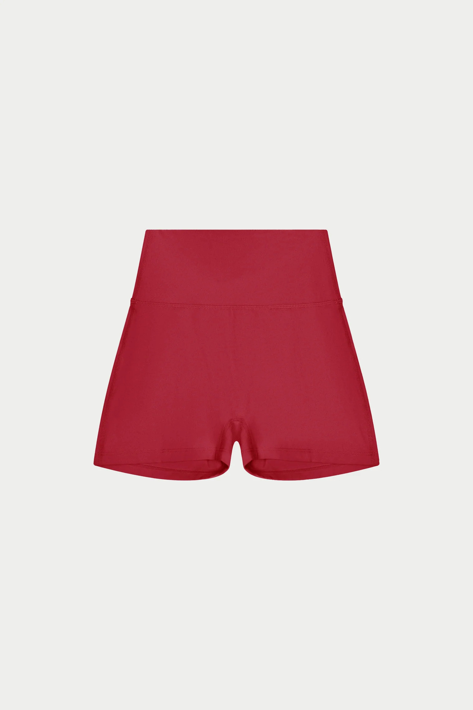 SCULPTING STRETCH MINI SHORTS - CHERRY | The Couture Club
