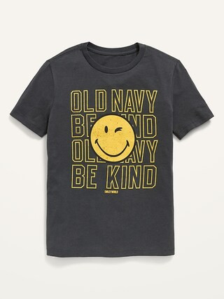 SMILEYWORLD® x Old Navy "Be Kind" Gender-Neutral T-Shirt for Kids | Old Navy (US)
