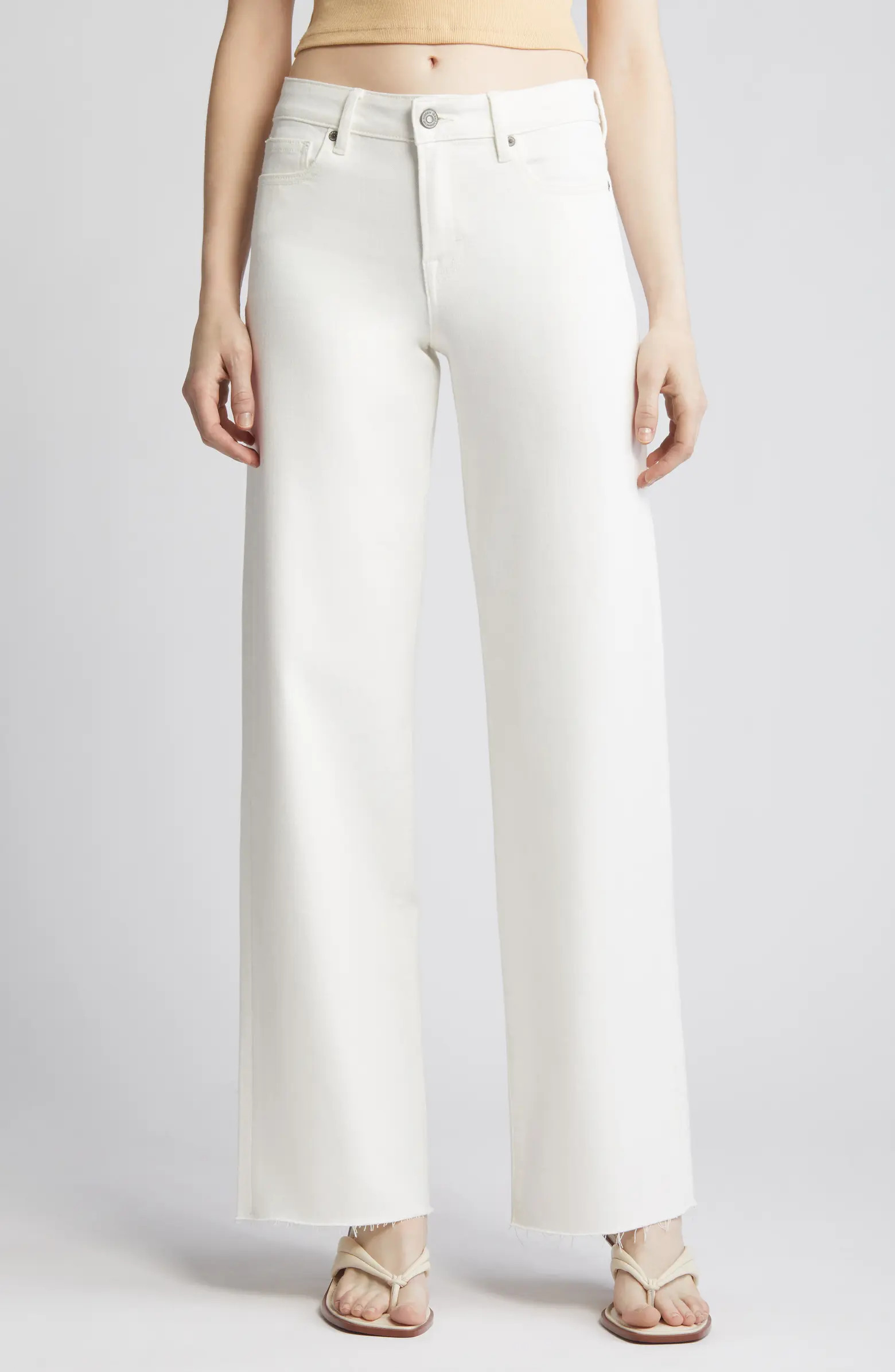 Clean Cut Wide Leg Jeans | Nordstrom