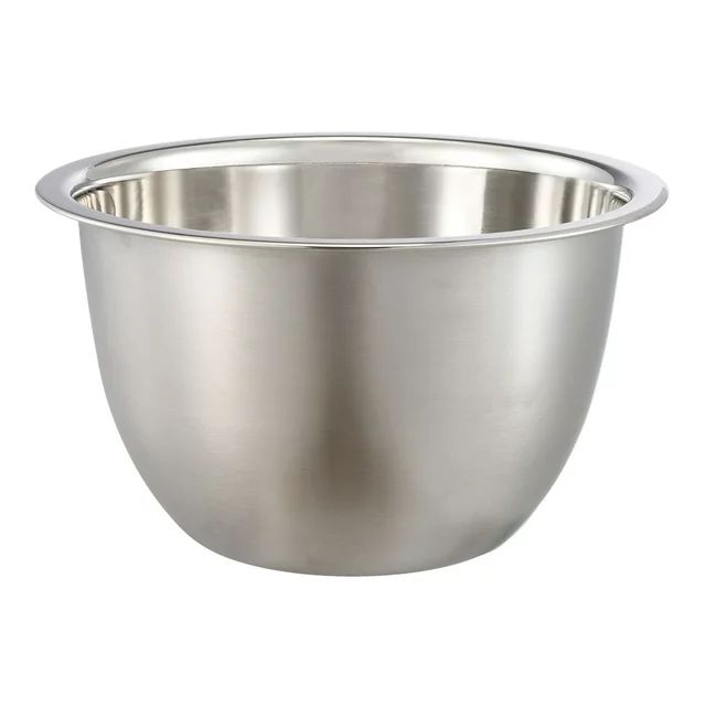 Mainstays SS 8QT Multi-Use Mixing Bowl for Prepping, Serving or Storage - Walmart.com | Walmart (US)