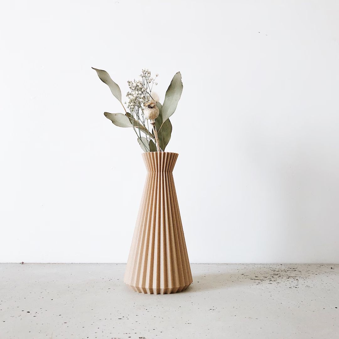 Origami Vase - Dry flowers - ISHI - Original gift for her ! | Etsy (US)