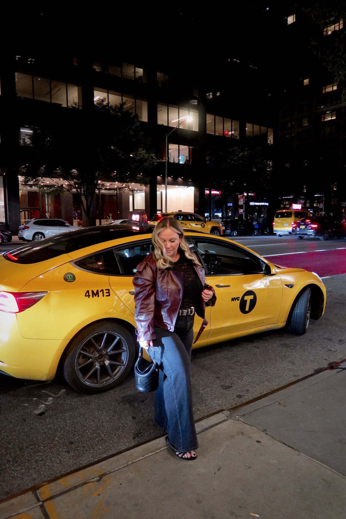 Midsize fall outfit
Easy comfortable dinner outfit in NYC!
Lace top size LARGE
Jeans size 14 SHORT
Jacket size MEDIUM

Fall style, fall outfit, dinner outfit, date night outfit, NYFW, fall trends, fall jacket, American Eagle, Amazon fashion, Amazon finds, midsize style, street style, jeans, denim, faux leather jacket 

#LTKNYFW #LTKFallSale #LTKMidsize