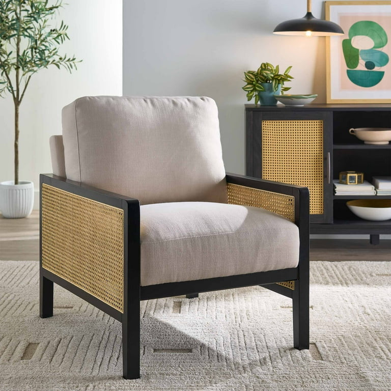 Better Homes & Gardens Springwood Caning Accent Chair | Walmart (US)