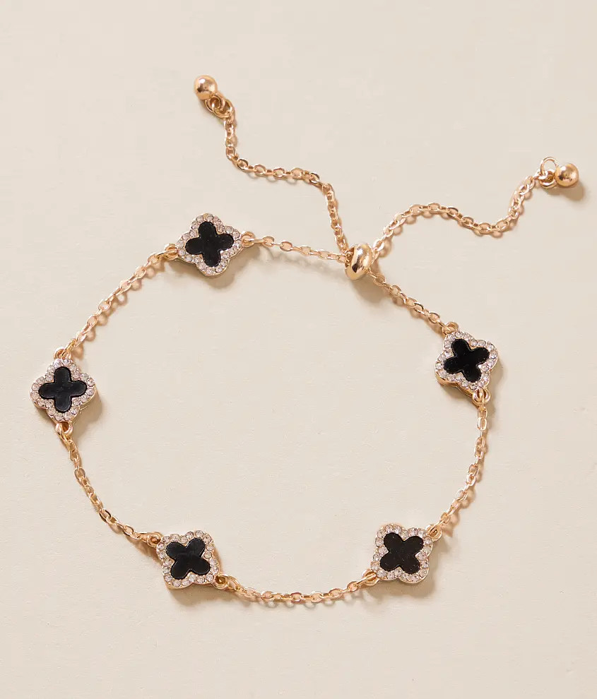 Glitz Clover Bracelet | Buckle