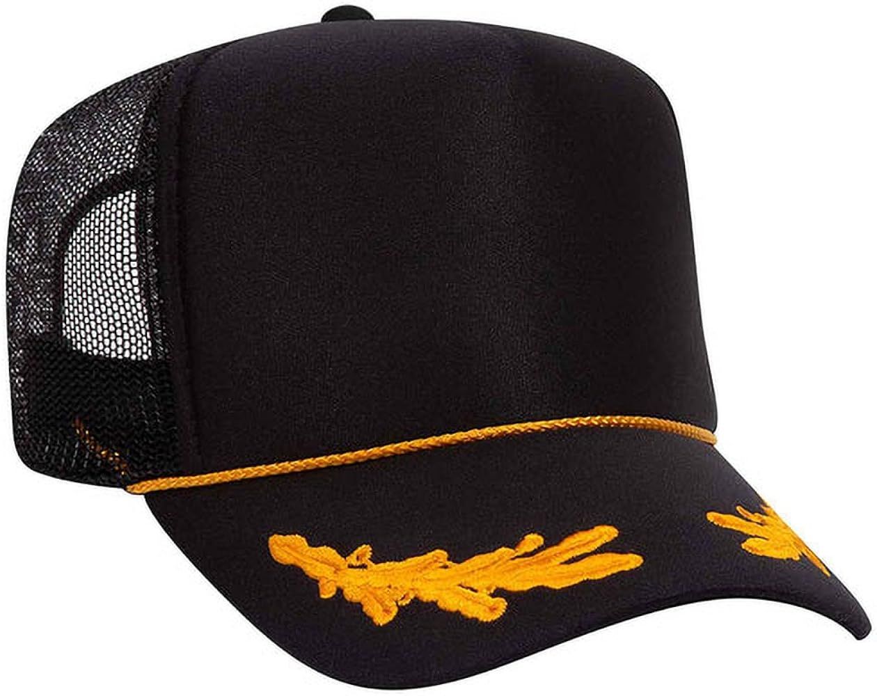 Polyester Foam Front 5 Panel High Crown Mesh Back Trucker Hat | Amazon (US)