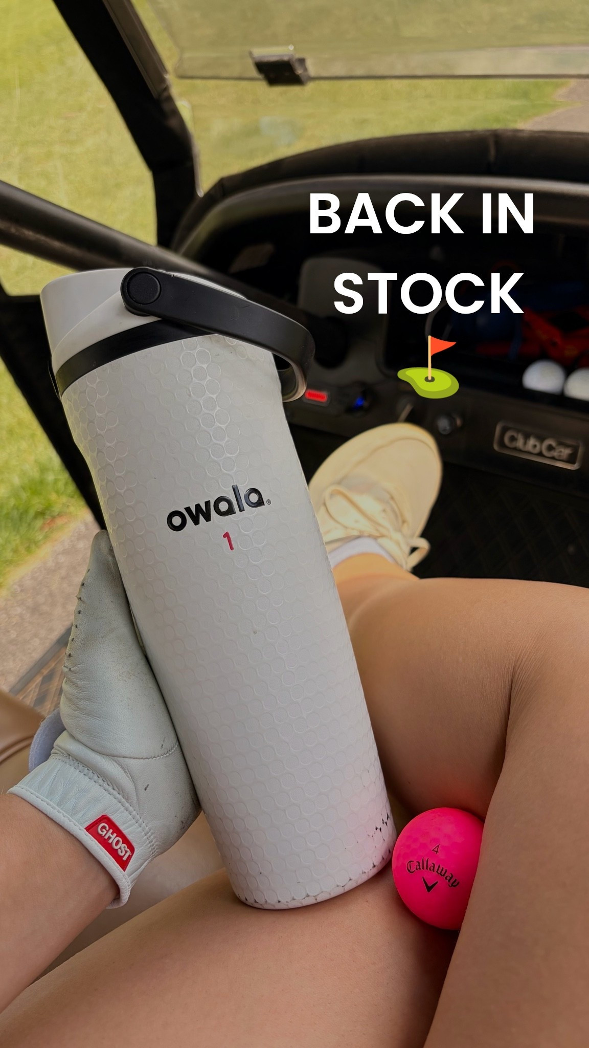 Golf Owala Cup back in stock!!!