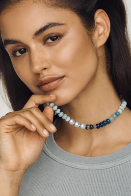 Rainbow Stone Necklace | Anthropologie (US)