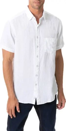 Regular Fit Ellerslie Linen Shirt | Nordstrom