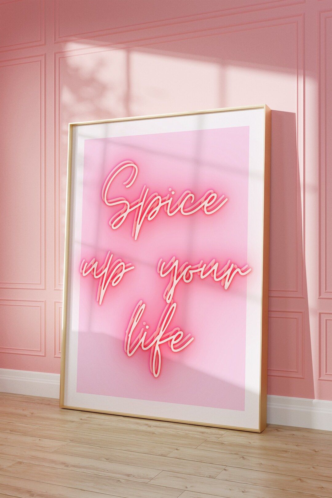 Spice Girls Spice up Your Life Song Lyric Print. Colourful Wall Art, Typography Music Lyric Print... | Etsy (US)