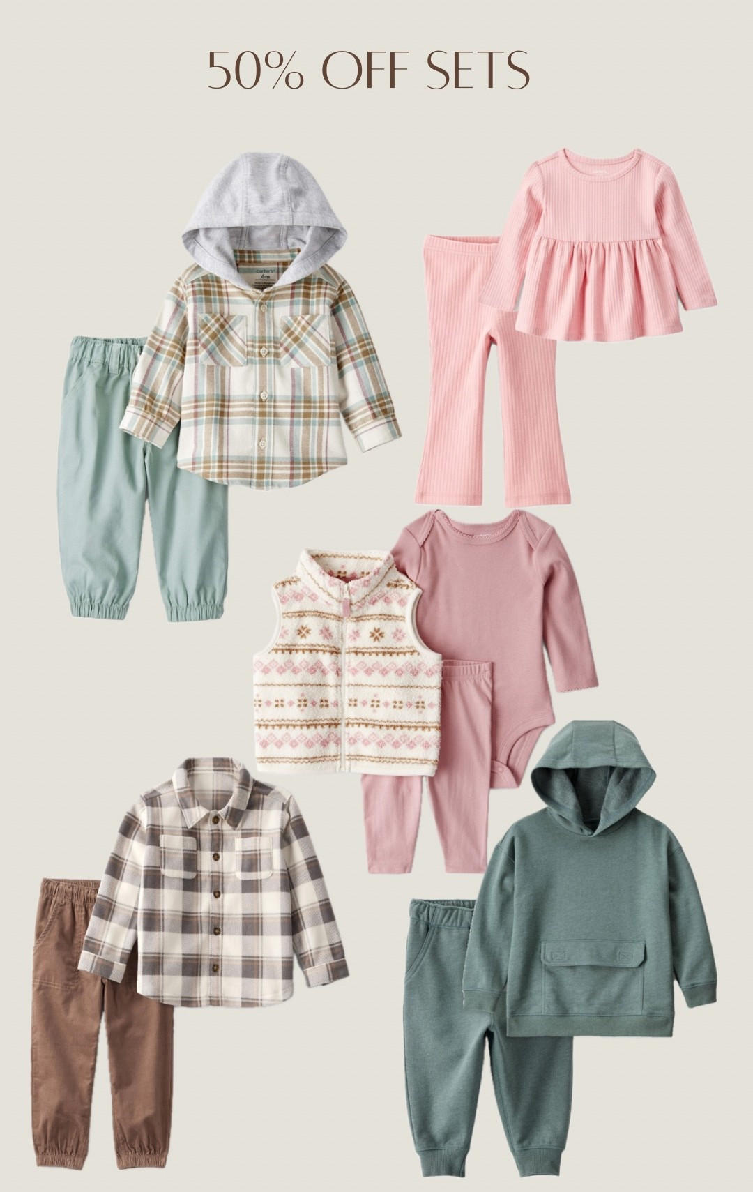 50% off baby & toddler sets🙌🏼 

#LTKKids #LTKGiftGuide #LTKSaleAlert