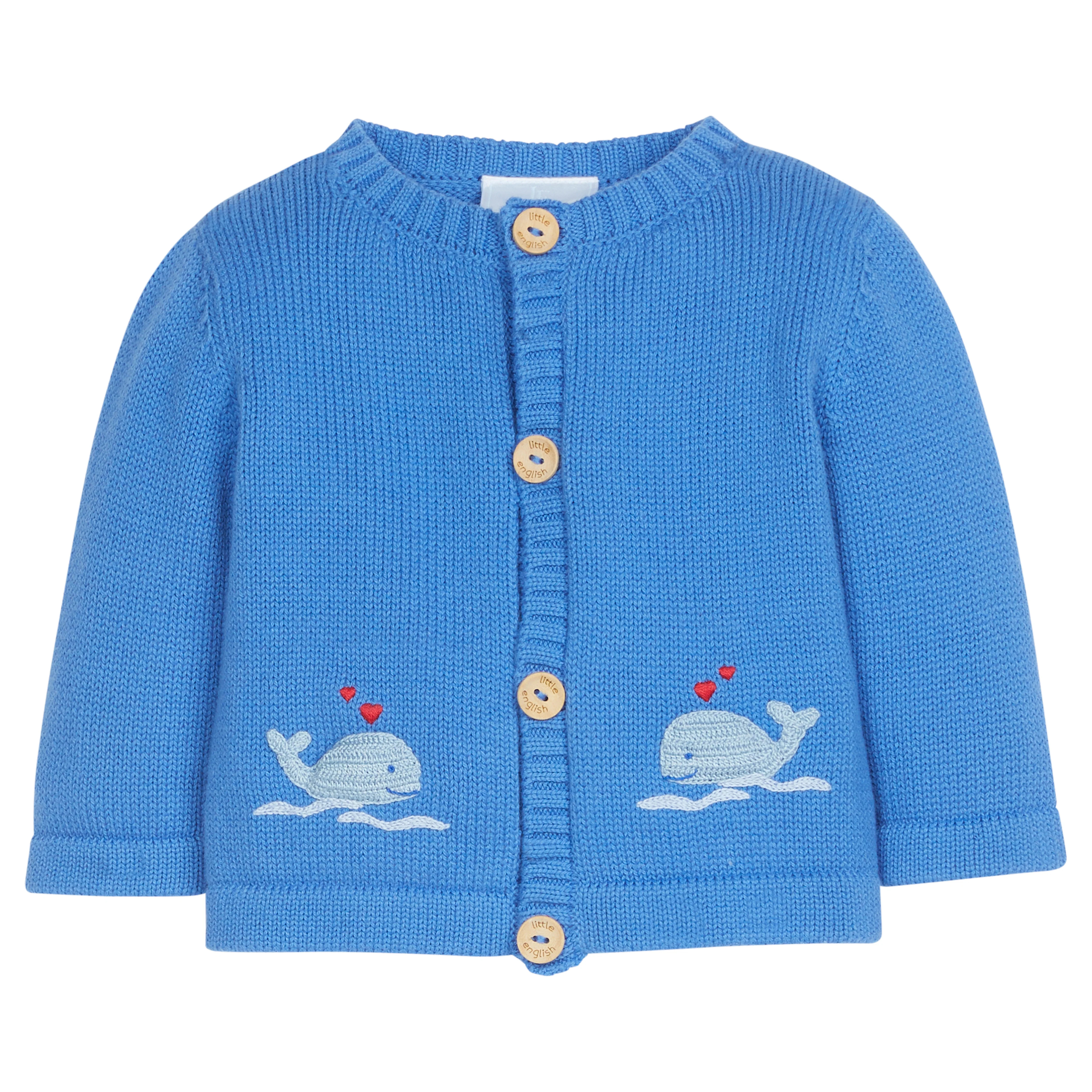 Blue Whale Crochet Sweater | Little English