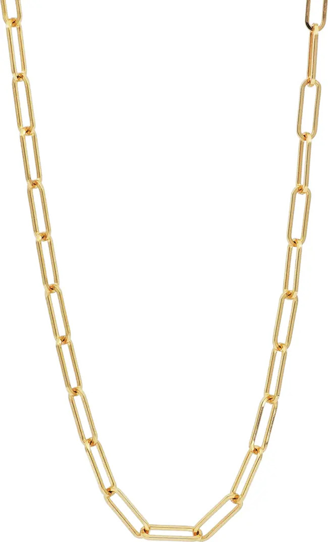 Ofira 14K Gold Chain Link Necklace | Nordstrom