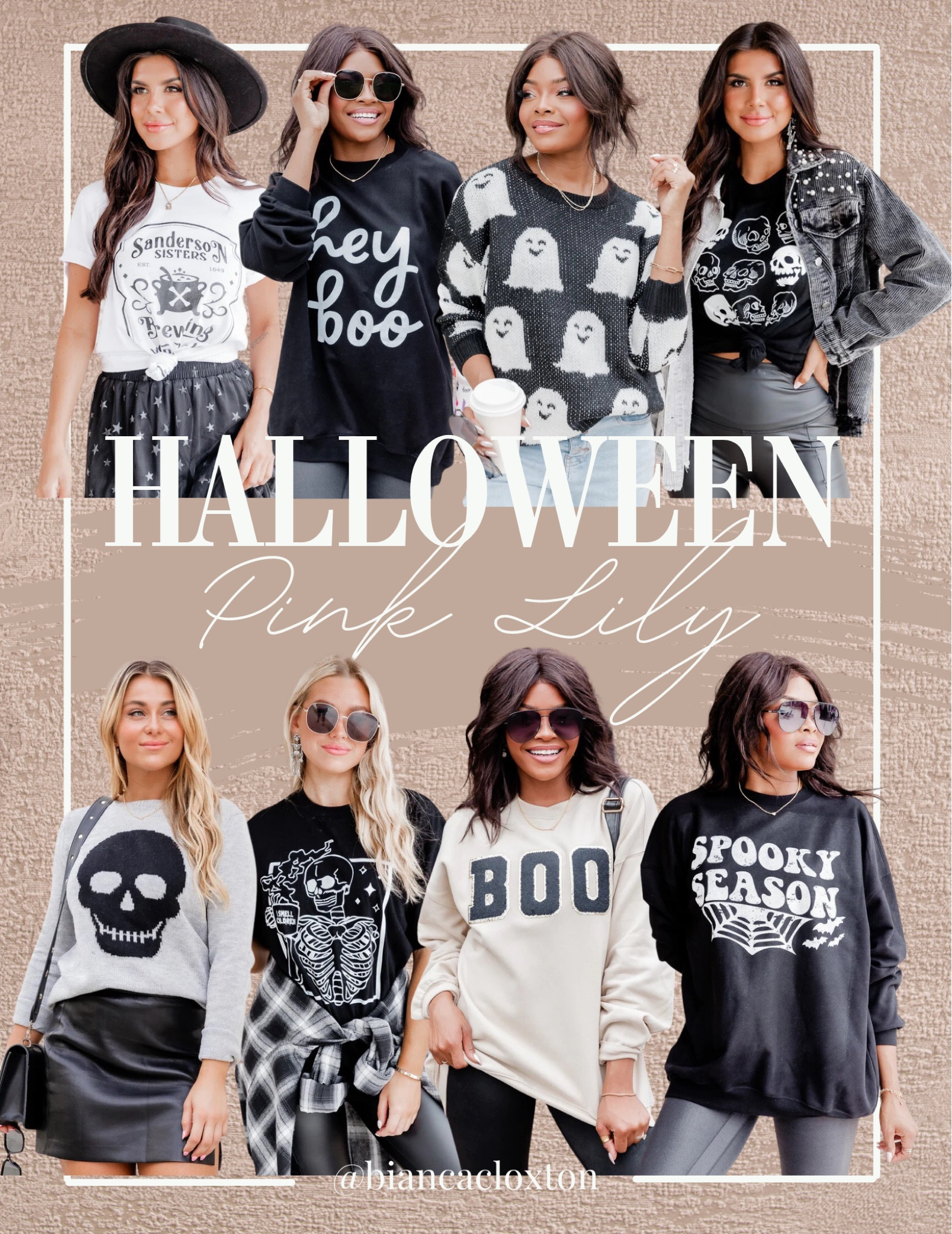 Get SPOOKY with Pink Lily Halloween Styles!! 👻

Hey boo, ghost, skeleton, Halloween, graphic tee, sweatshirt, sweater, Trick or Treat, October, Pink Lily 

#LTKmidsize #LTKSeasonal #LTKHalloween
