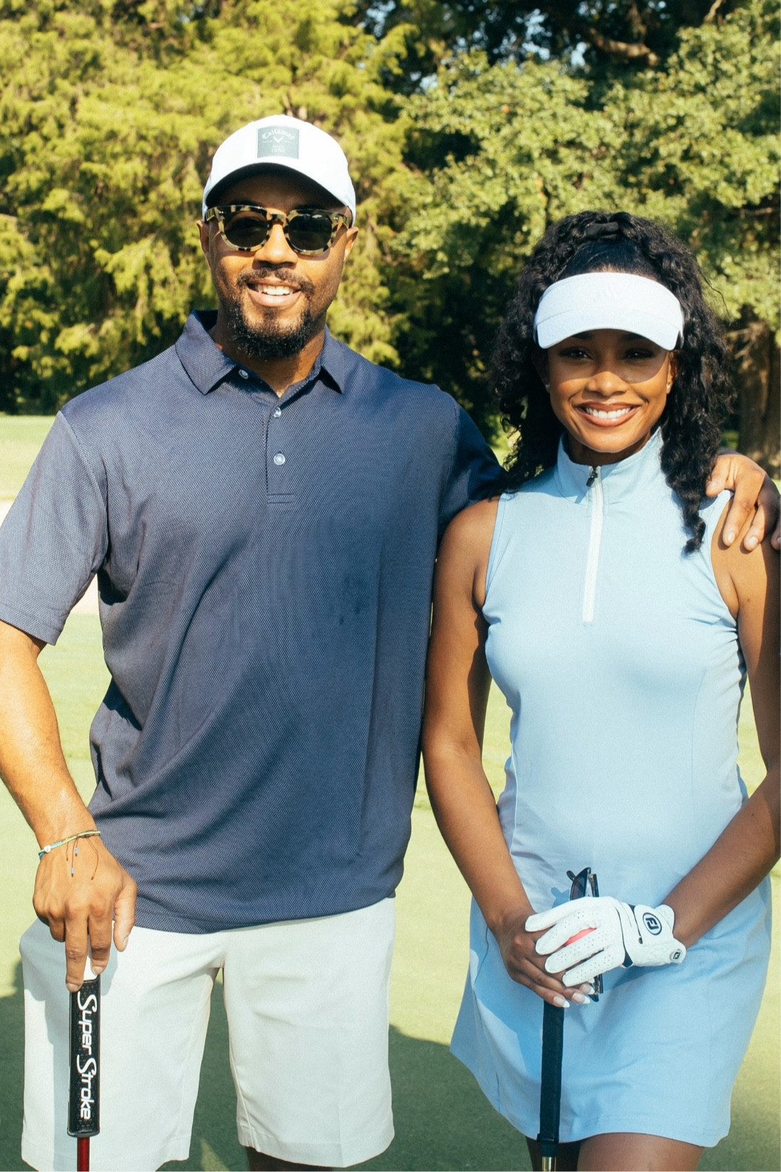 Golf tournament fun with my husband.  

#LTKActive #LTKStyleTip #LTKFindsUnder50