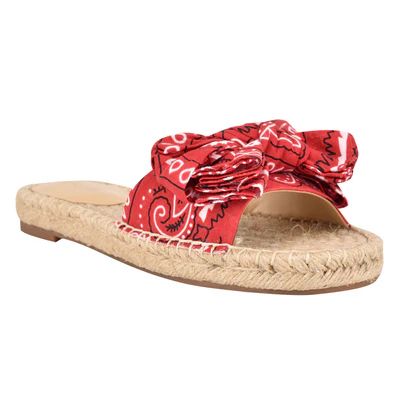 Bow Espadrille Slide Sandals | Nine West (US)