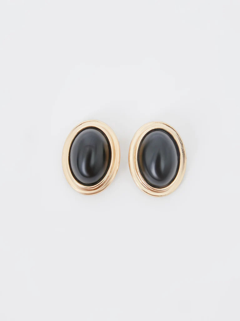 Vintage Look Oval Studs | French Connection (UK)