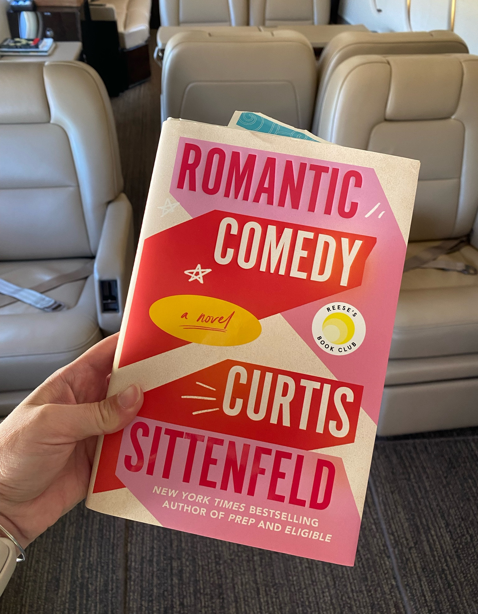 Just finished reading it and it was a cute book! Summer reading. Book club. Reese’s book club. 