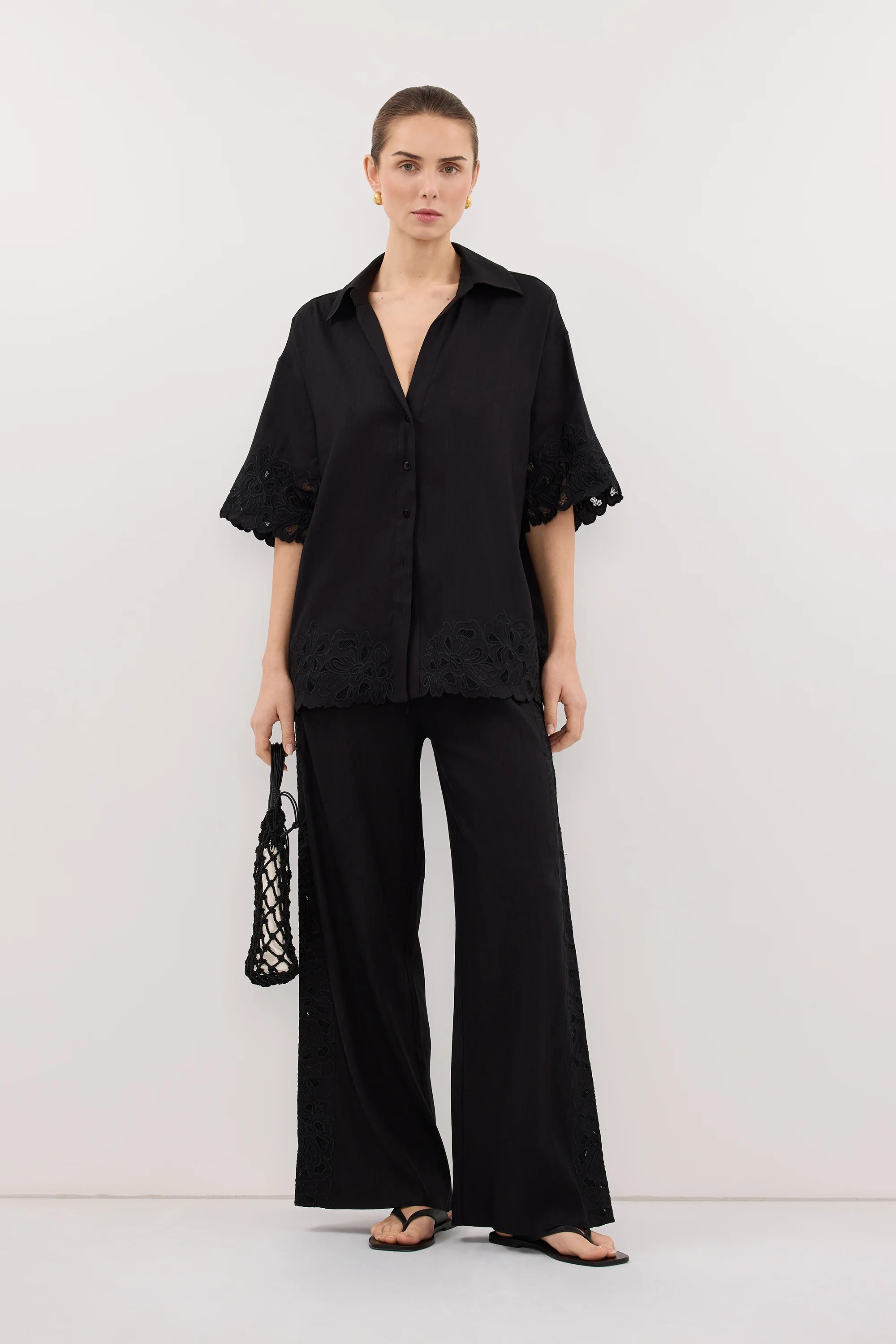 ZARIA BLACK PANT | DISSH