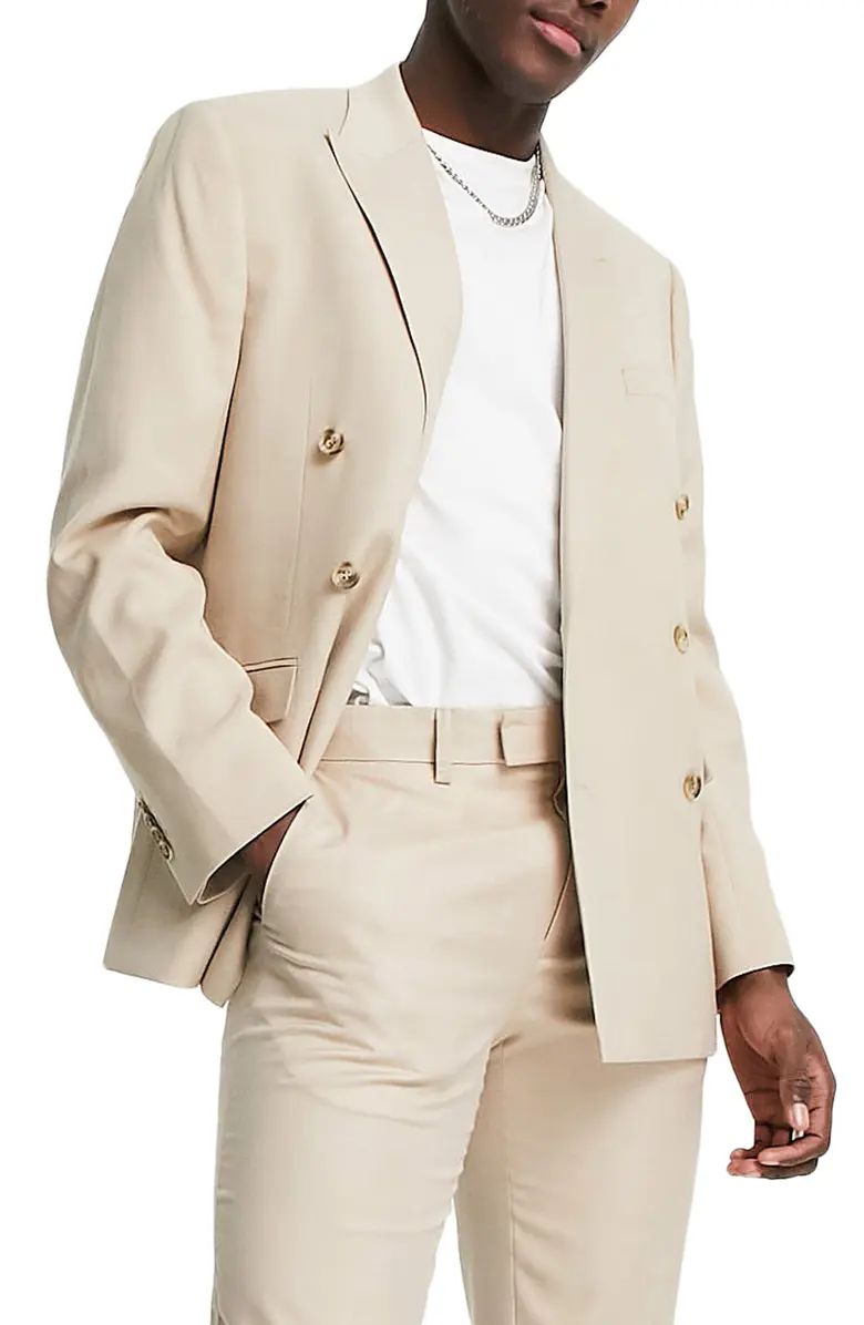 Topman Double Breasted Suit Jacket | Nordstrom | Nordstrom