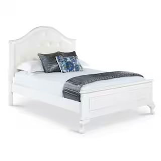 Picket House Furnishings Jenna White Full Panel Bed JS700FB - The Home Depot | The Home Depot