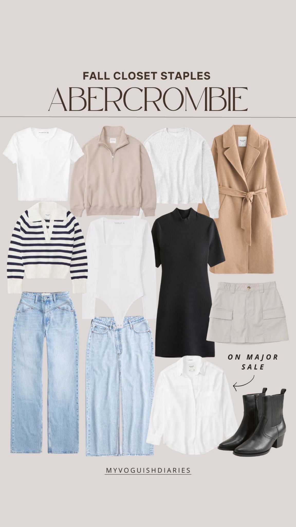 Abercrombie Fall Closet Staples 🤎

fall fashion, fall basics, abercrombie fall fashion, fall staples, closet staples, fall outfit, abercrombie basics 

#LTKstyletip #LTKSeasonal #LTKsalealert