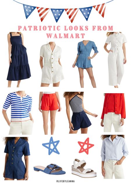 Patriotic looks from Walmart!
Red, white and blue looks!





#LTKStyleTip #LTKFindsUnder50 #LTKxWalmart