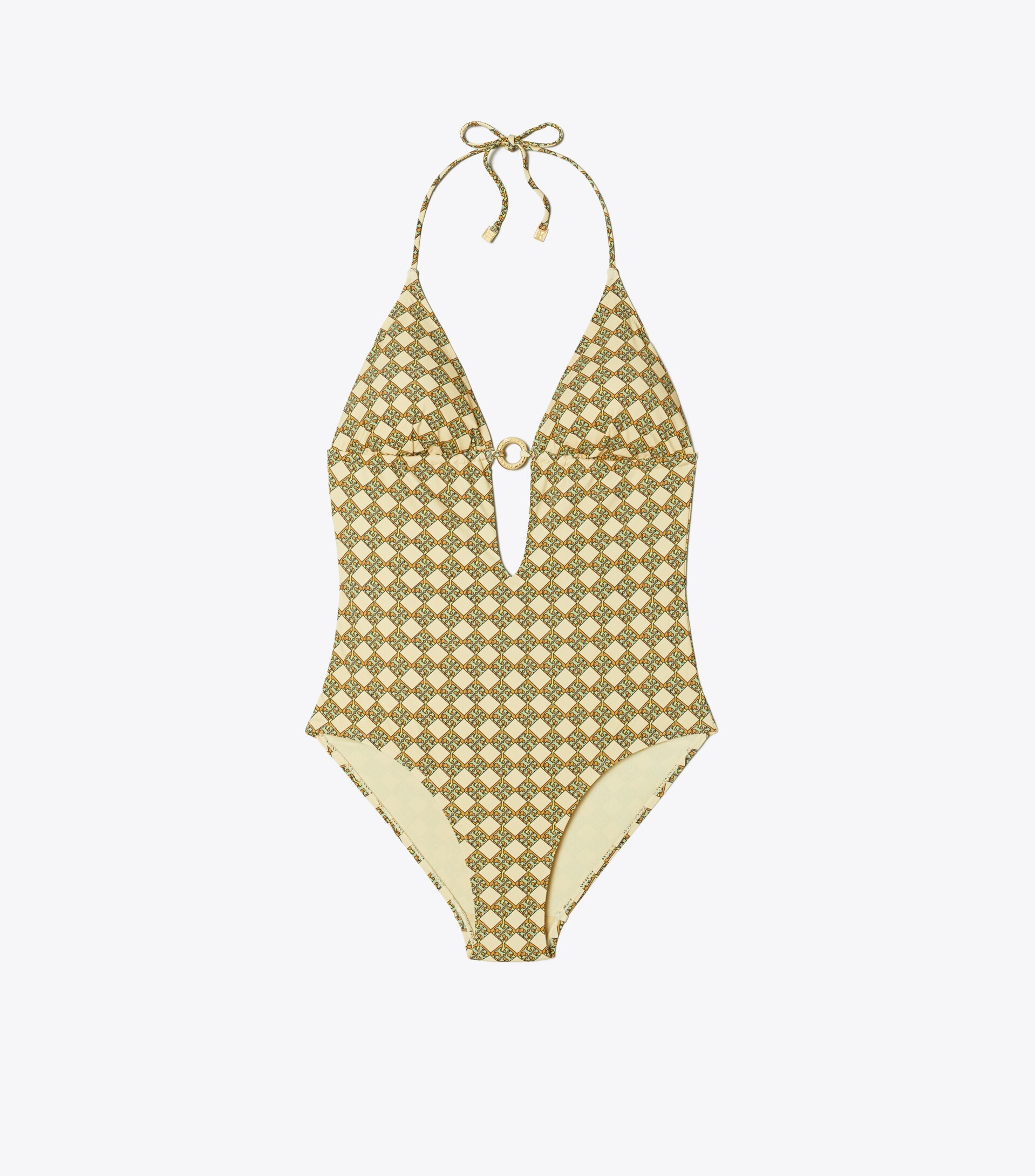 Printed Ring One-Piece Swimsuit | Tory Burch (US)