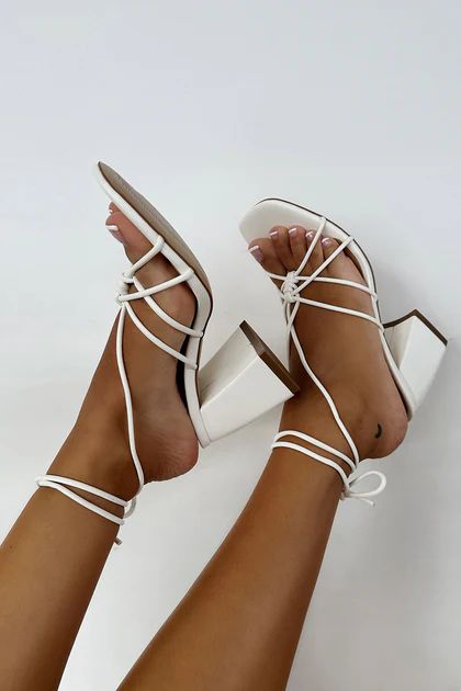Sequoia Heels - White | SABO SKIRT (Global)