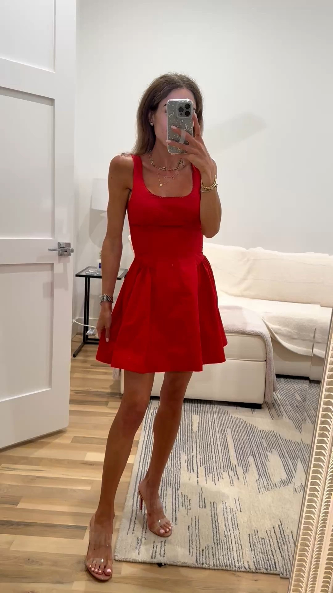 Red dress on major sale! Wearing xxs petite

#LTKSaleAlert #LTKPetite