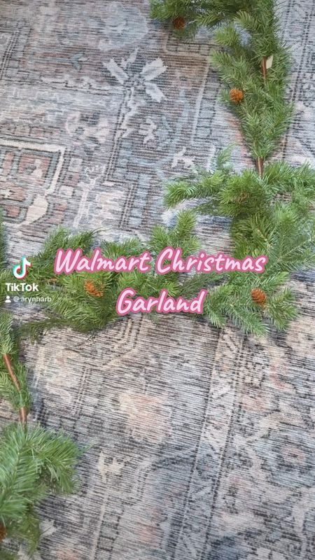Walmart Christmas garland, cedar garland , home decor , Christmas decor 

#LTKhome #LTKHoliday #LTKSeasonal